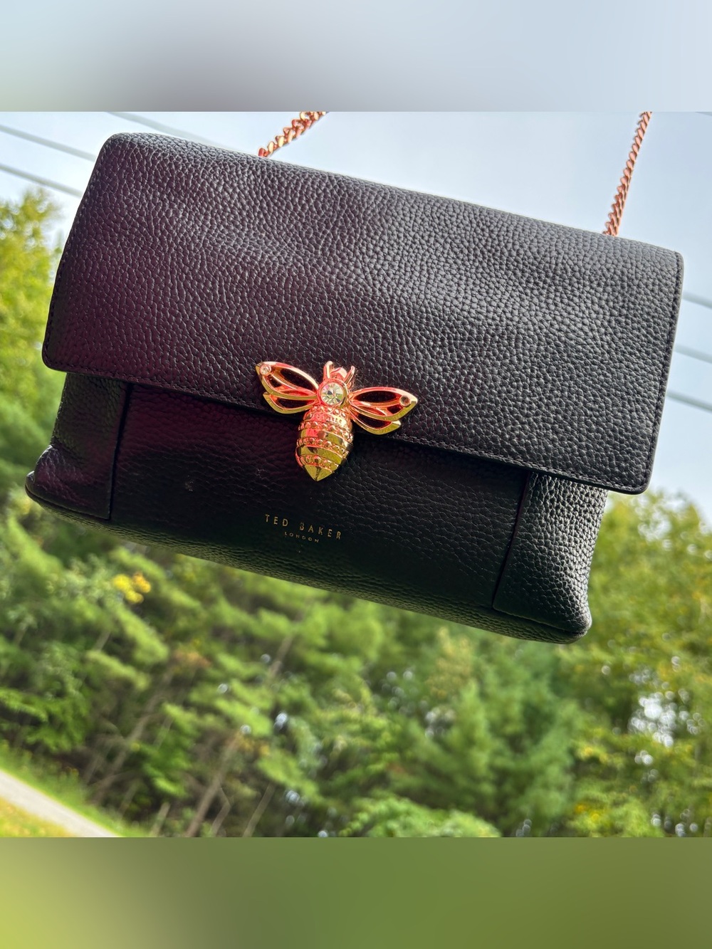 Ted Baker Bee Embellished Crossbody Bag